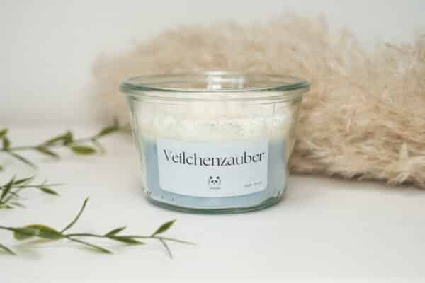 Kerze Veilchenzauber von Pandover